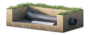 Construcción eficiente de tuberías con geosintéticos Basetrac Soportes fiables para la construcción de tuberías