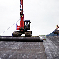 Surface sealing in action: HUESKER project example for sustainable environmental protection