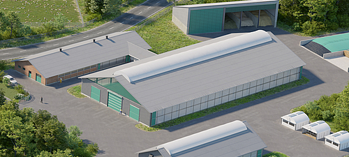 Lubratec - Ventilación e iluminación óptimas en establos lecheros y ganaderos Soluciones modernas de estabulación para vacas lecheras y ganado vacuno sano