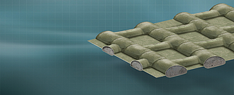Rejilla tubular de la estera de hormigón Incomat® Crib