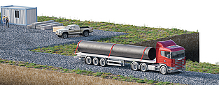 Construcción de carreteras y plataformas de trabajo con geosintéticos Basetrac Reducción de la densidad de la capa de base para procesos de construcción eficientes y optimizados en el tiempo